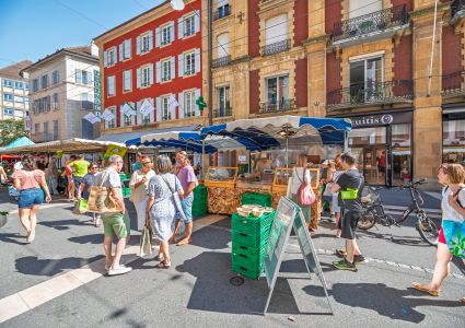 Le marché de Neuchâtel