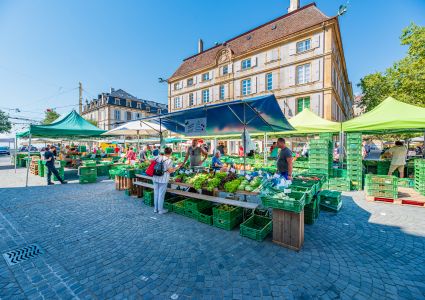 Le marché de Neuchâtel