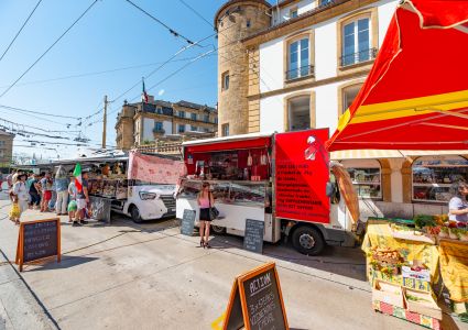 Le marché de Neuchâtel