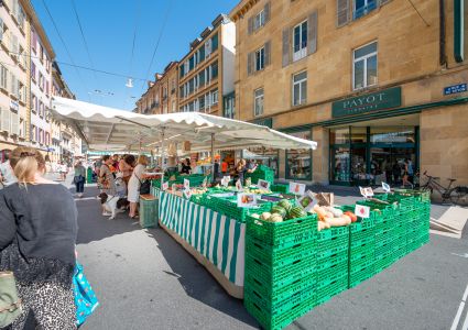 Le marché de Neuchâtel