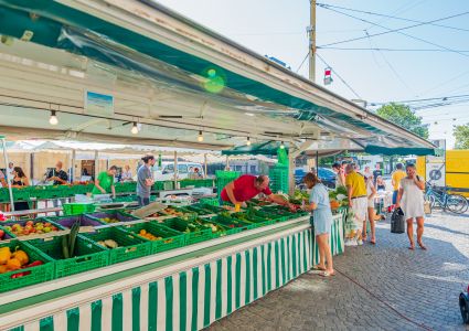 Le marché de Neuchâtel