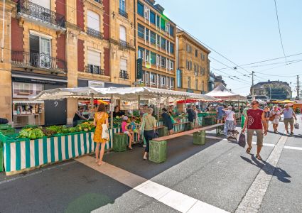 Le marché de Neuchâtel