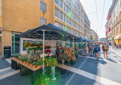 Le marché de Neuchâtel