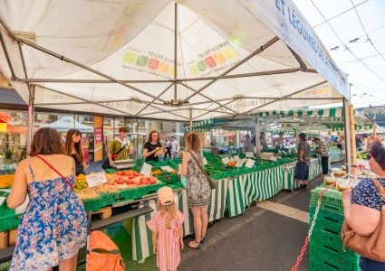 Le marché de Neuchâtel