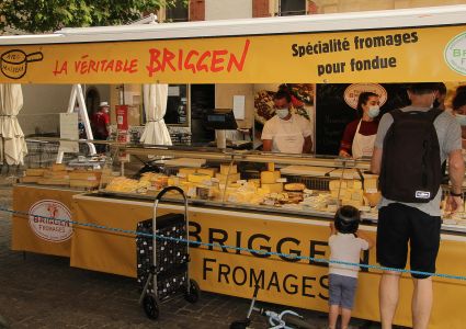 Le marché de Neuchâtel